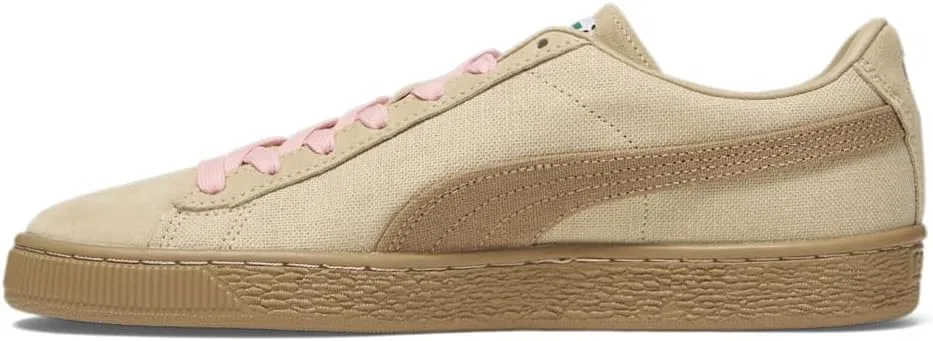 Детские кроссовки для мальчиков с принтом Cocomelon PUMA, Toasted Almond/Toasted/Puma Gold — фото 3