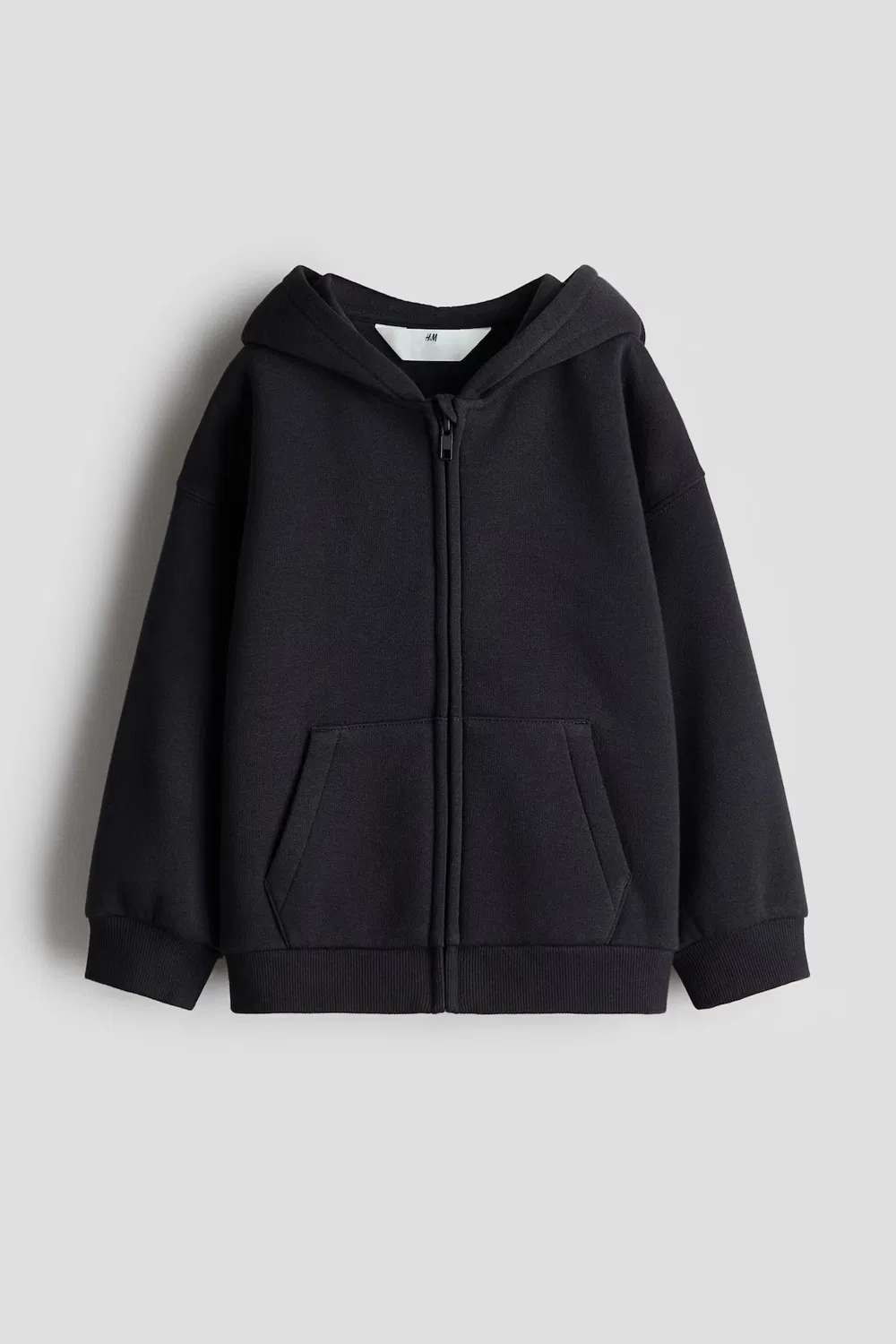 Куртка с капюшоном и внутренней подкладкой из ворса H&M, Schwarz