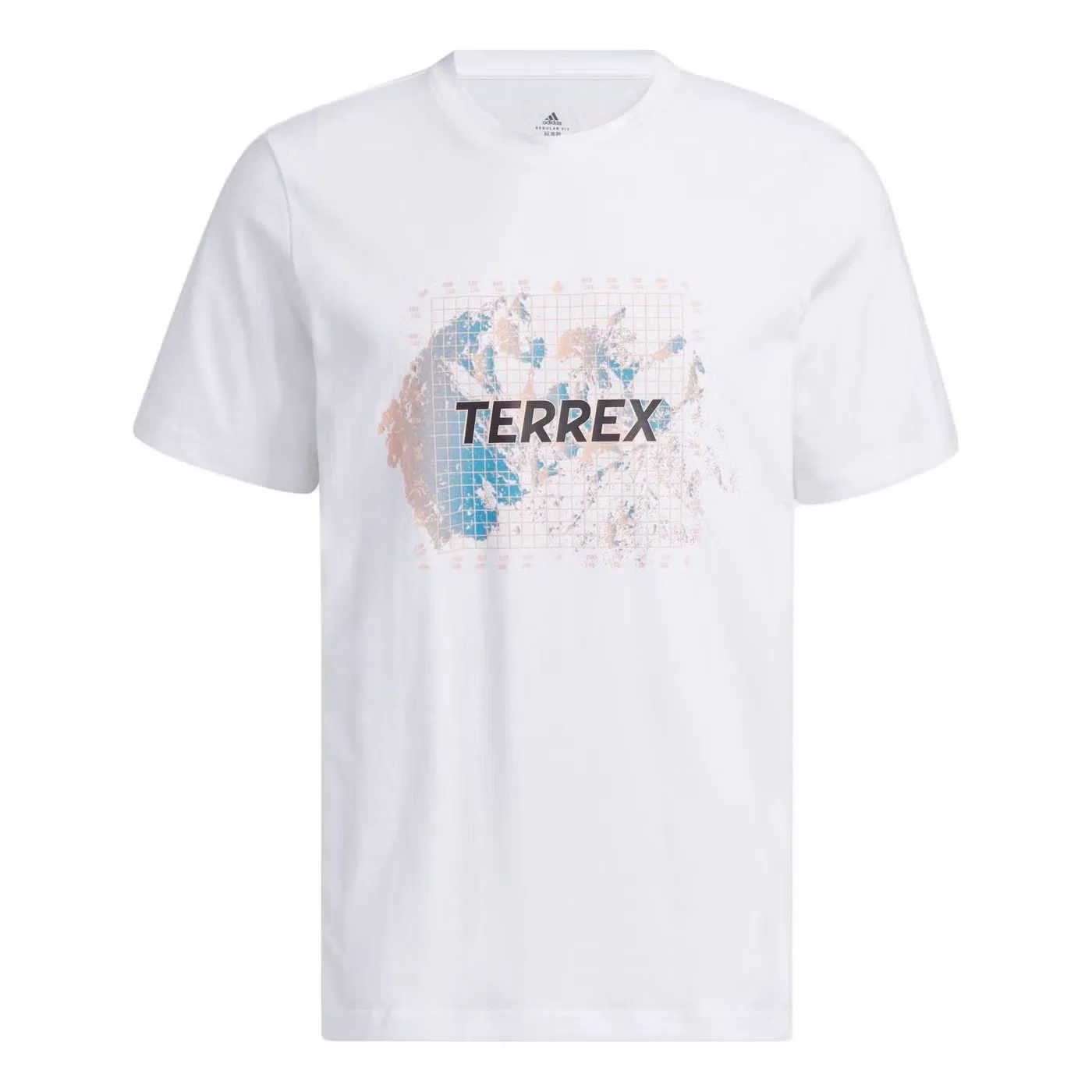 Футболка с принтом Terrex Adidas, белый