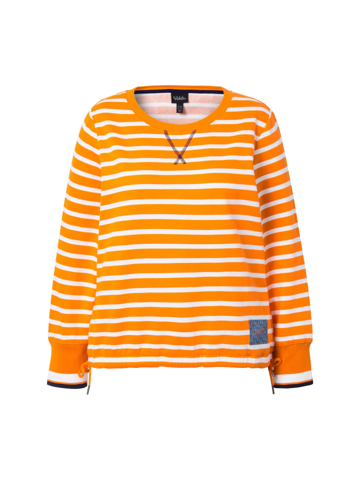 

Толстовка Ulla Popken Sweatshirt, цвет kräftiges orange