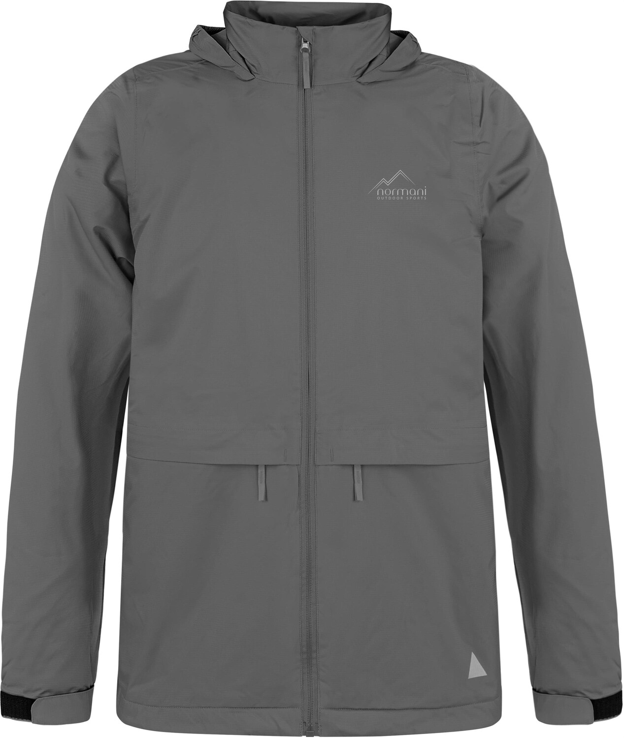 

Дождевик Normani Outdoor Sports Kinder ungefüttert mit Reflektoren, серый