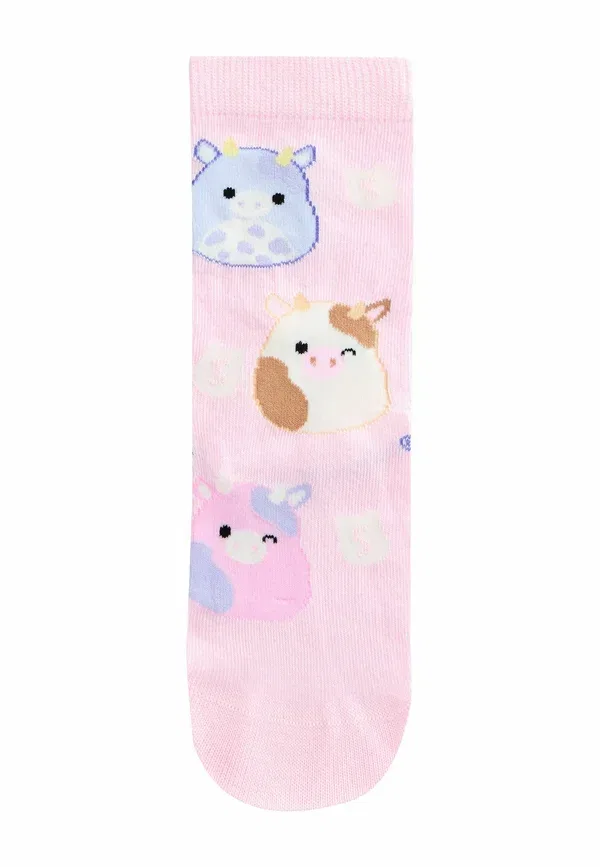 Носки комплект 3 пары Squishmallows ankle Next, purple, aqua, фиолетовый/бирюзовый — фото 2