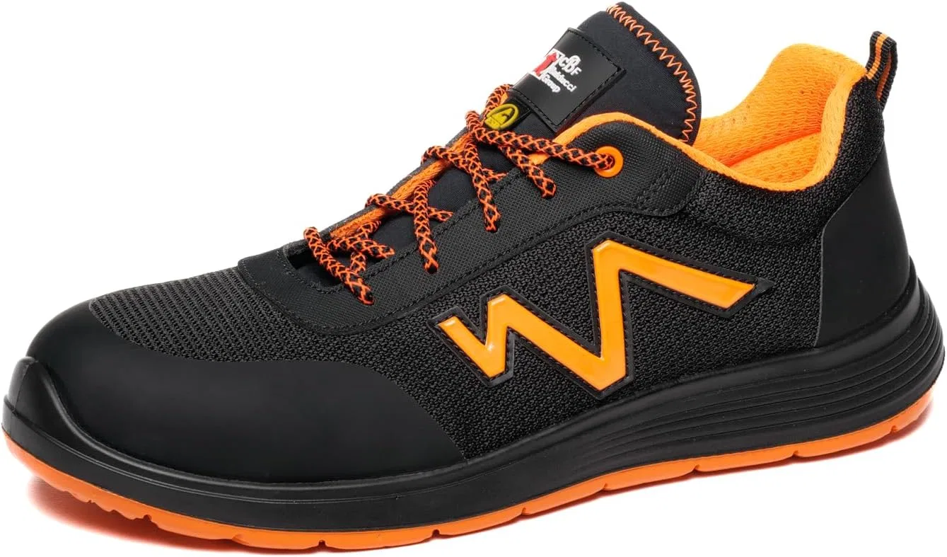 Защитная рабочая обувь ESD Pop Bottom S1PS C.B.F. Balducci Group, Snappy Low Jump S1Ps Orange
