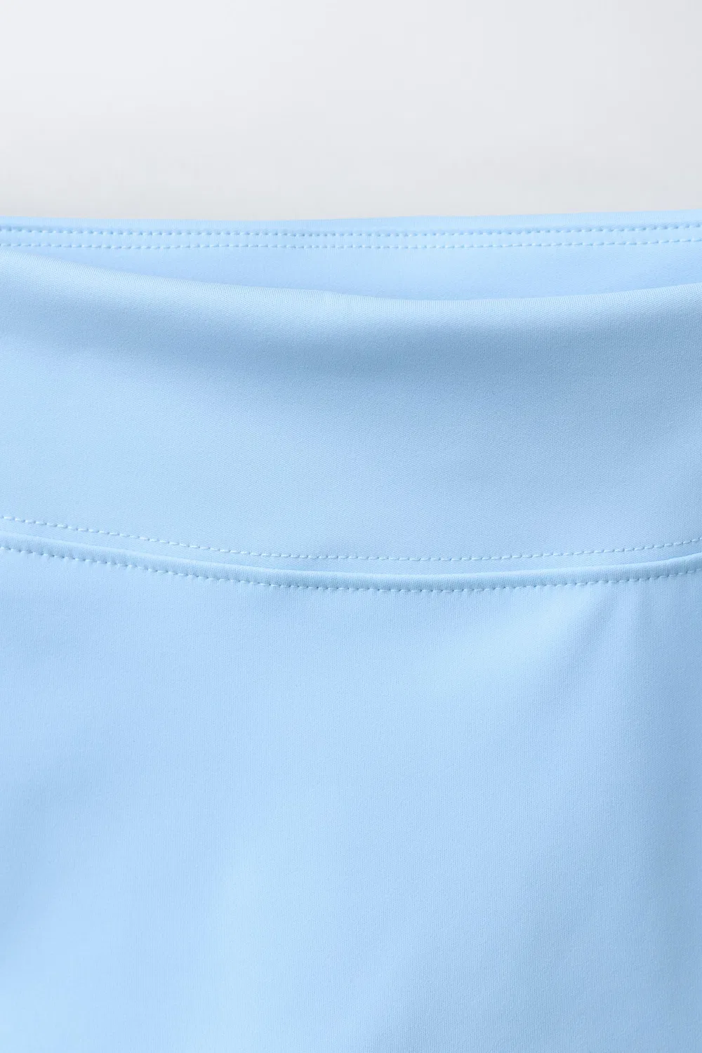 СПОРТИВНЫЕ УКОРОЧЕННЫЕ ЛЕГГИНСЫ ZARA, Sky Blue — фото 3