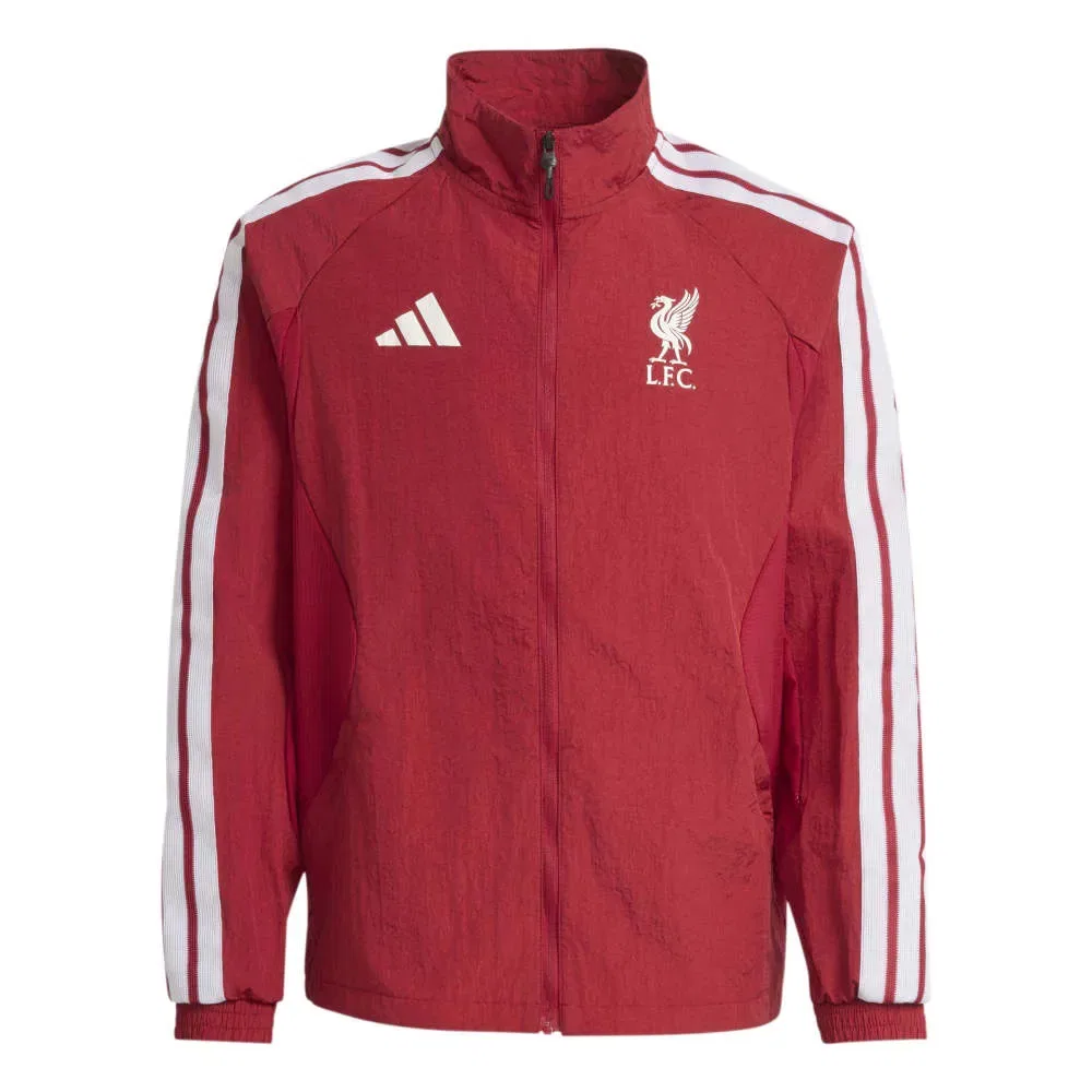 Детский свитшот с принтом Liverpool FC Home Anthem Adidas, Red