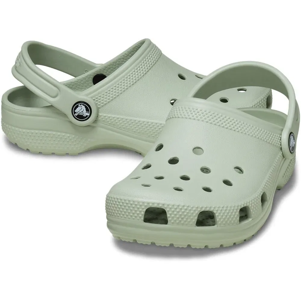 Детские клоги для девочек Classic Clogs Crocs, White — фото 4
