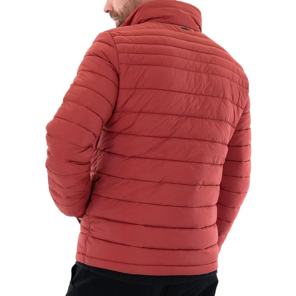 Мужская куртка-пуховик с длинным рукавом Superdry, Rot Fluoreszierendes Flammenorange — фото 3