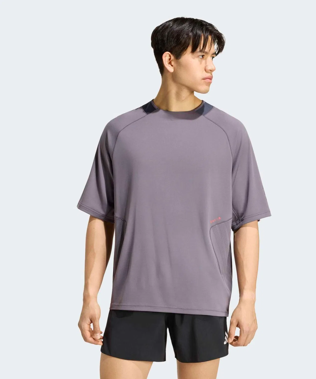 Мужская футболка оверсайз с коротким рукавом Adidas, Grey