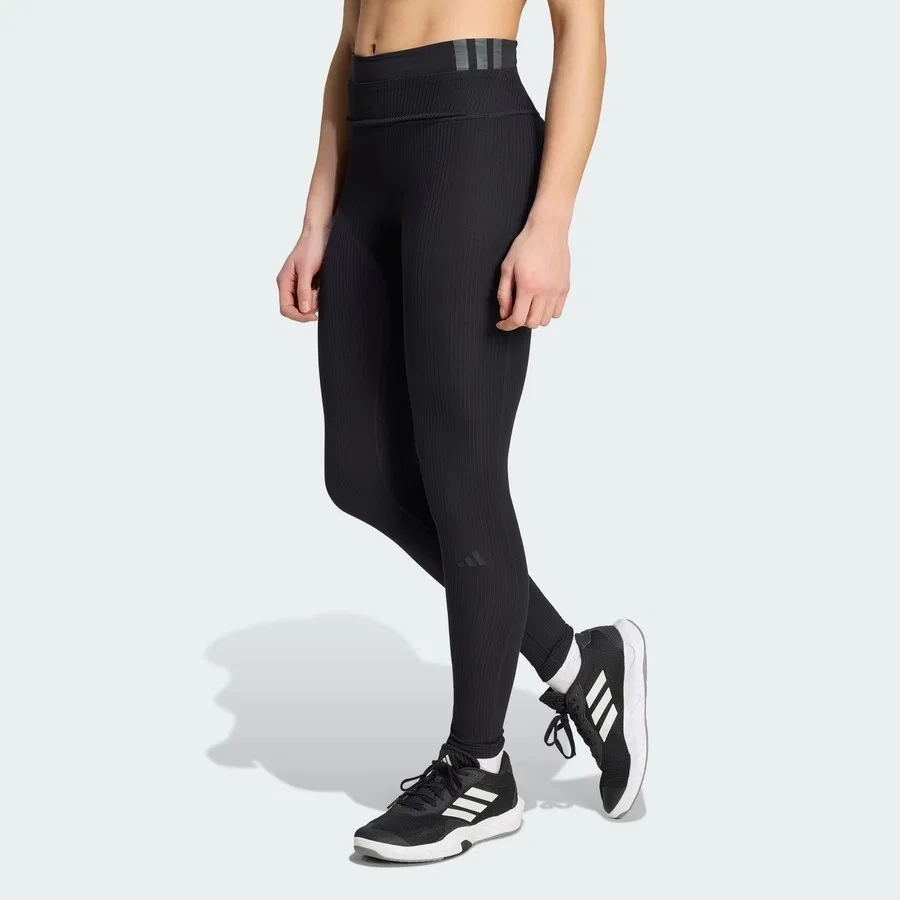 Спортивные леггинсы All Me Rib adidas, Черный