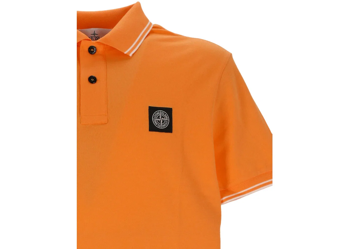Мужское поло Stone Island Poloshirt, Orange — фото 2