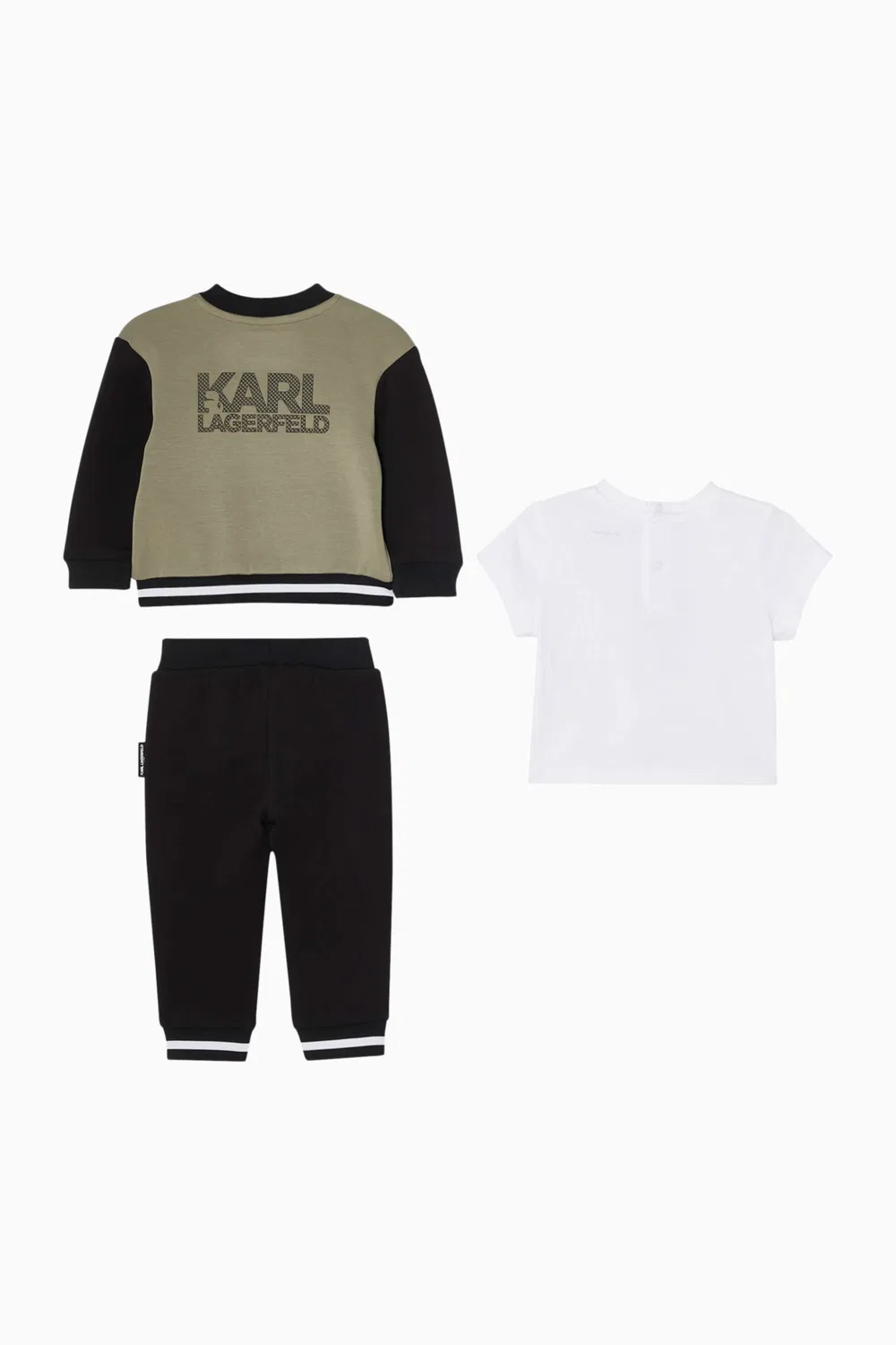 Комплект спортивный хлопковый Ikonik Karl Tracksuit Karl Lagerfeld Kids — фото 3