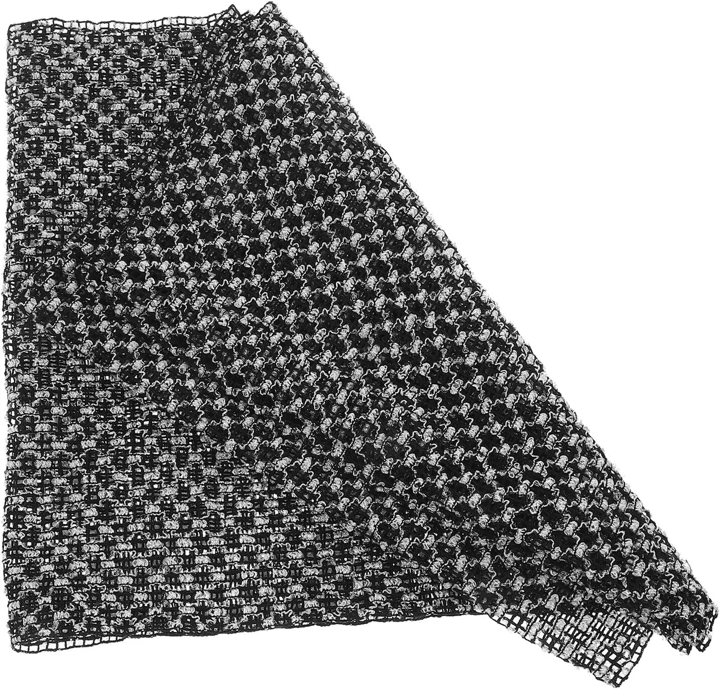 Мочалка для отшелушивания, 2 шт, TEHAUX, 98x22.5cm, Black