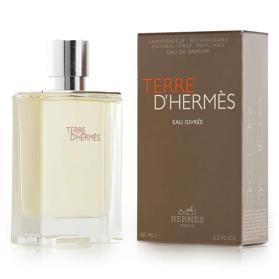 Парфюмерная вода Hermes Terre D'Hermes Eau Givree Refillable Spray, 100 мл — фото 3