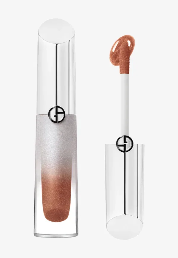 Блеск для губ Prisma glass icy plumper 3.5 мл Armani Beauty, цвет copper brown