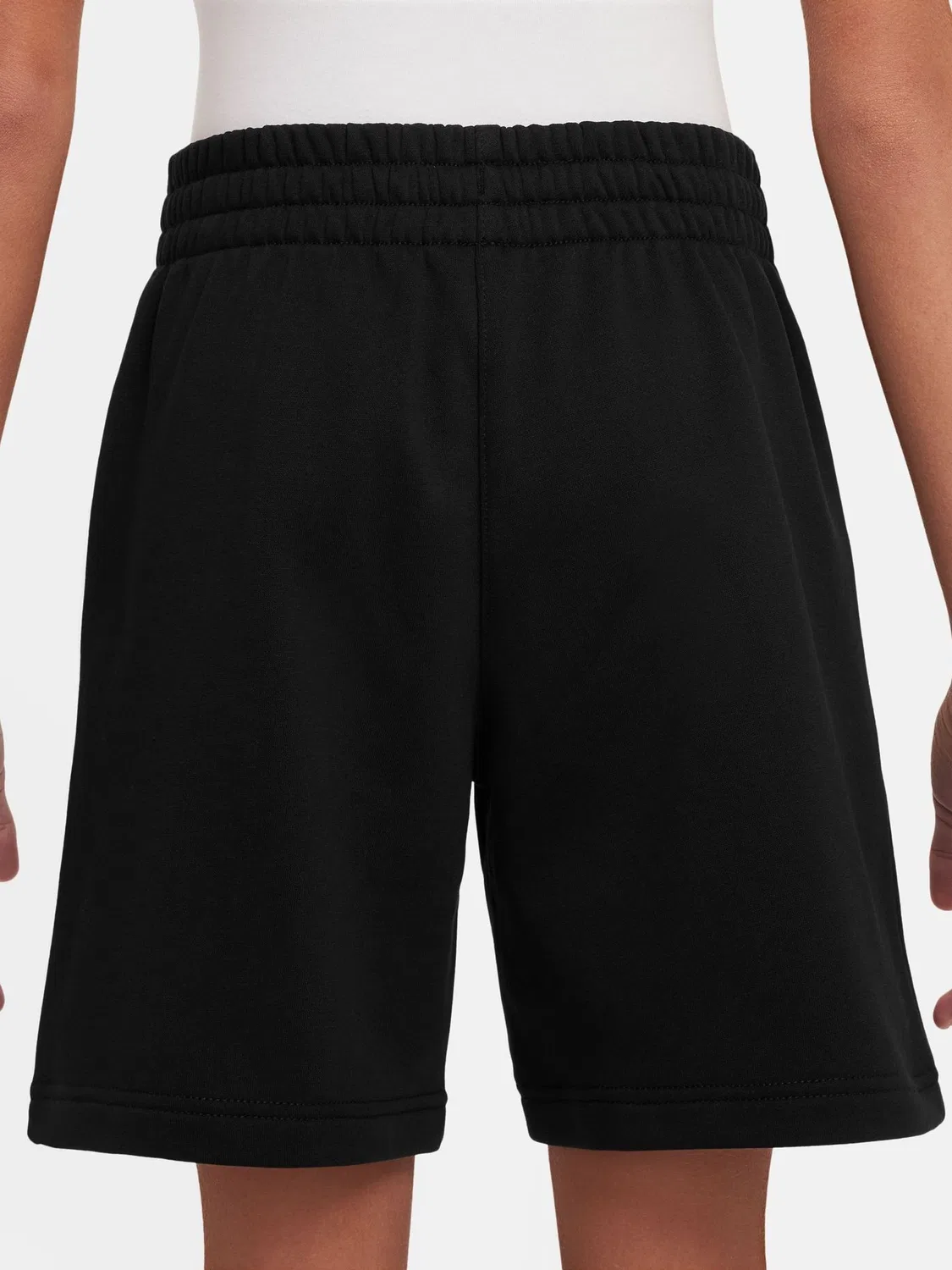 Шорты Nike Club Fleece French Terry, черный — фото 2