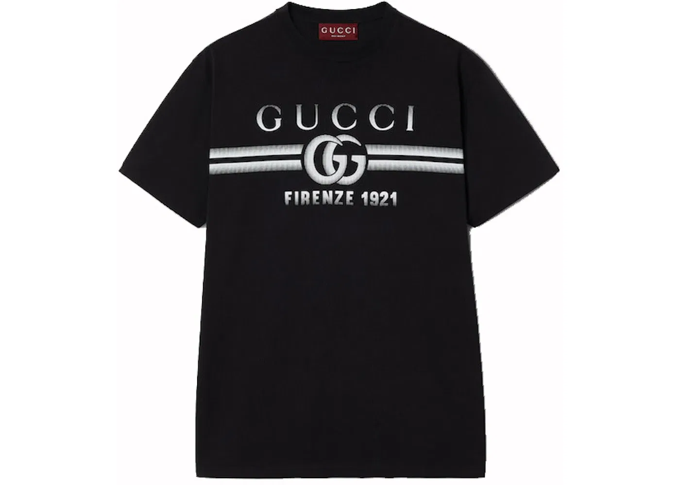 Мужская футболка с принтом Gucci T-Shirt, Black