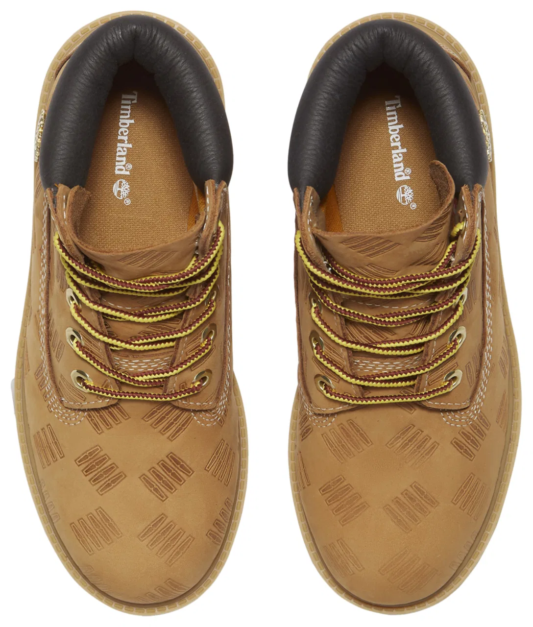 Детские ботинки Premium 6" Waterproof Timberland, цвет Wheat/Wheat — фото 4