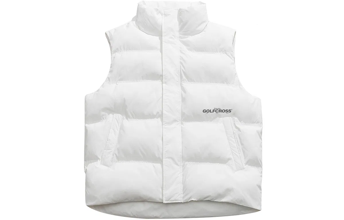 Детский утепленный жилет с воротником-стойкой Down Vests GOLFCROSS, Black — фото 4