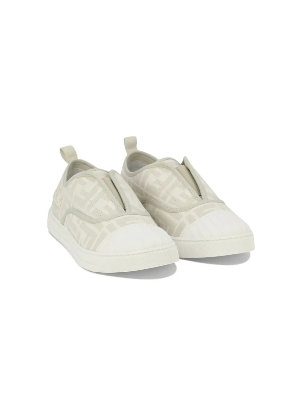 

Кроссовки с логотипом FF Fendi Kids, нейтральный