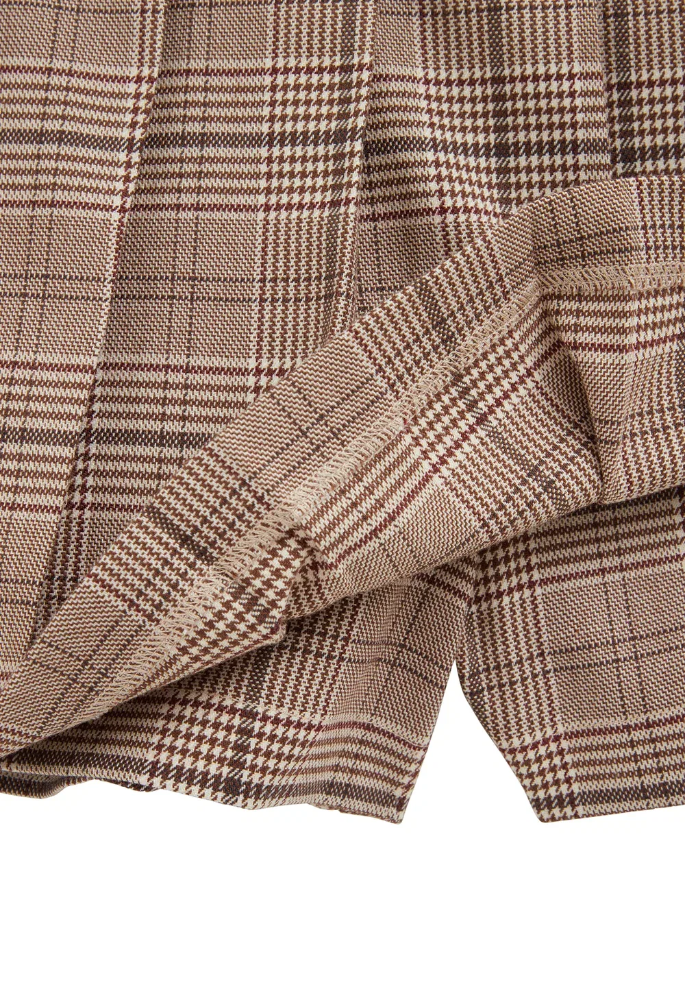 Плиссированная юбка We Fashion, Light Brown — фото 3