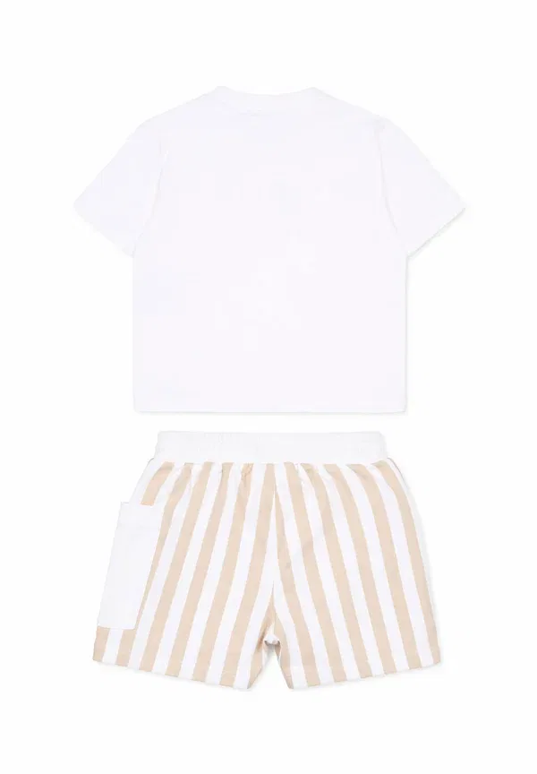 Комплект - шорты Boss Kidswear, бежевый — фото 2