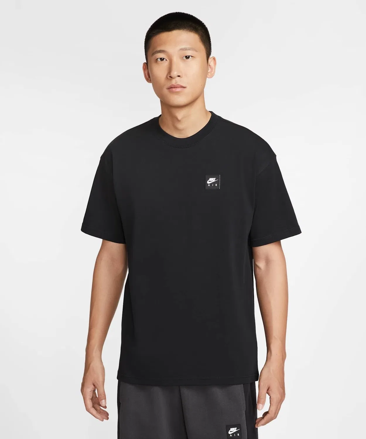 Мужская футболка с принтом Max90 NIKE, Black — фото 2