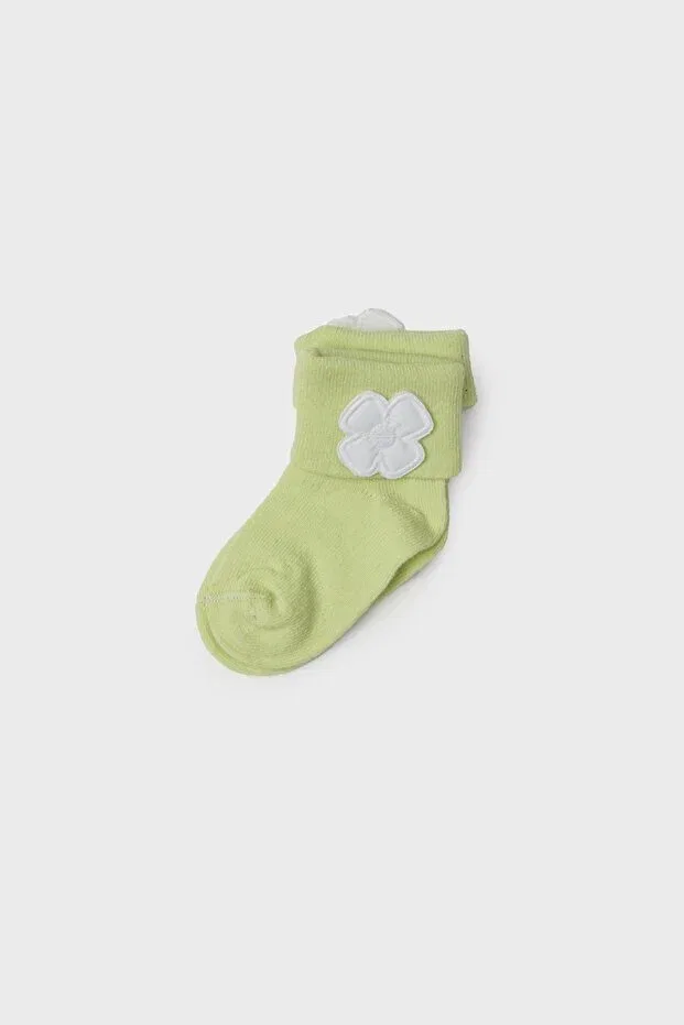 Детские носки для девочек хлопковые Layette, Green