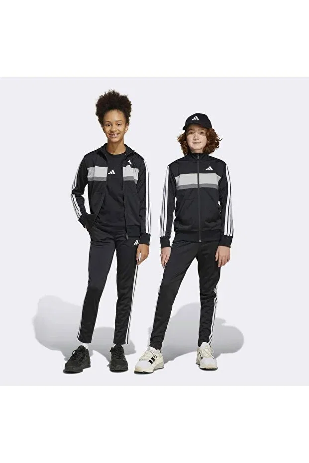Детский спортивный костюм для девочек с принтом Adidas, Black
