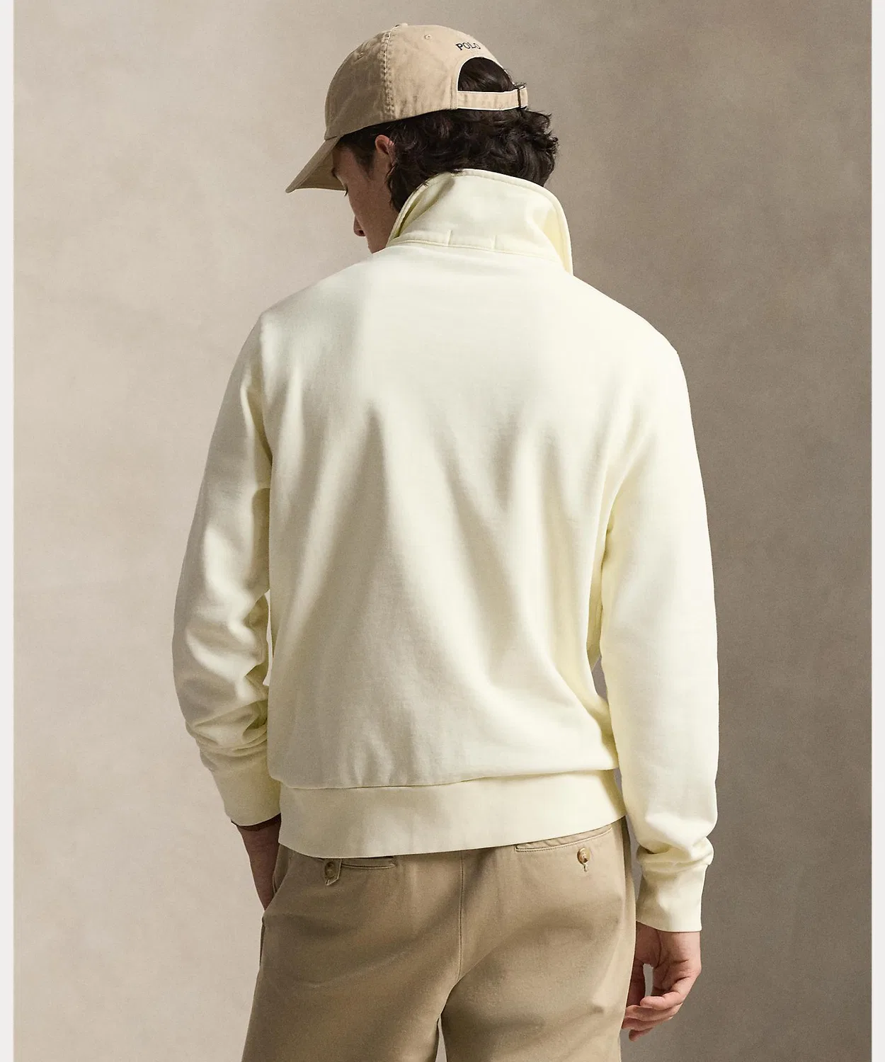 Мужской свитшот с длинным рукавомPOLO RALPH LAUREN, Натуральный — фото 4