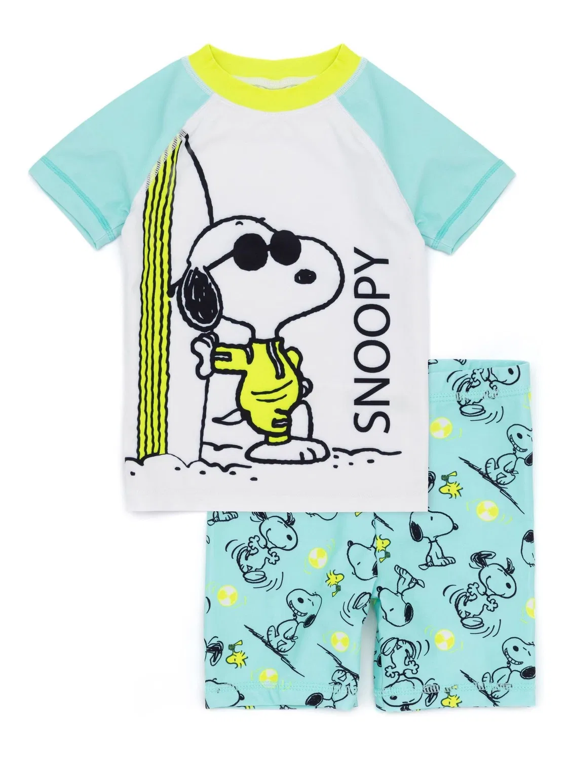 Плавательный набор для мальчиков Peanuts Snoopy 2 Piece Rest Vest Vanilla Underground, синий