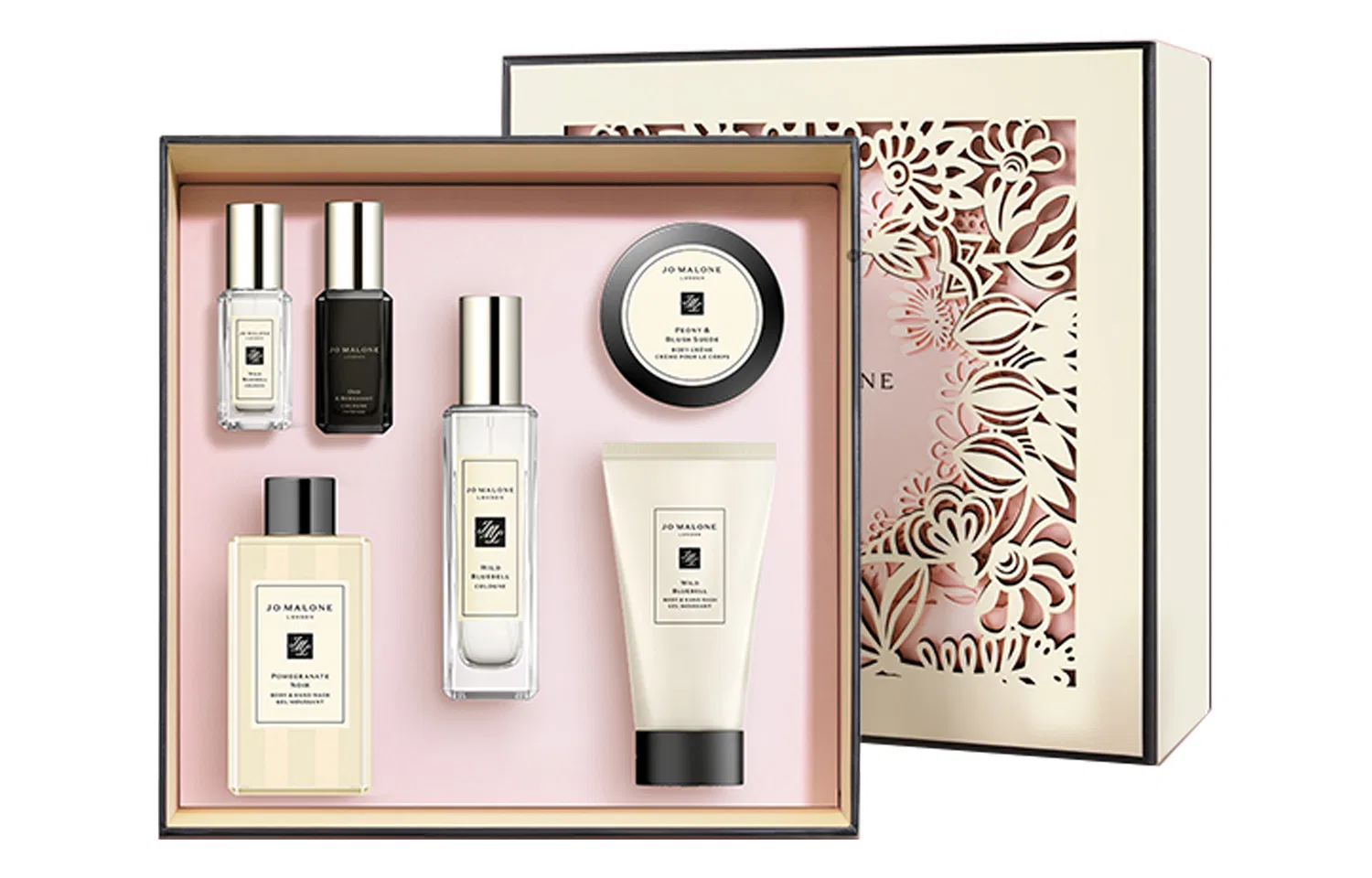 Женский подарочный набор парфюмерии Bluebell Celebrity Body Perfume 6-Piece Set Box, Jo Malone London, Bluebell