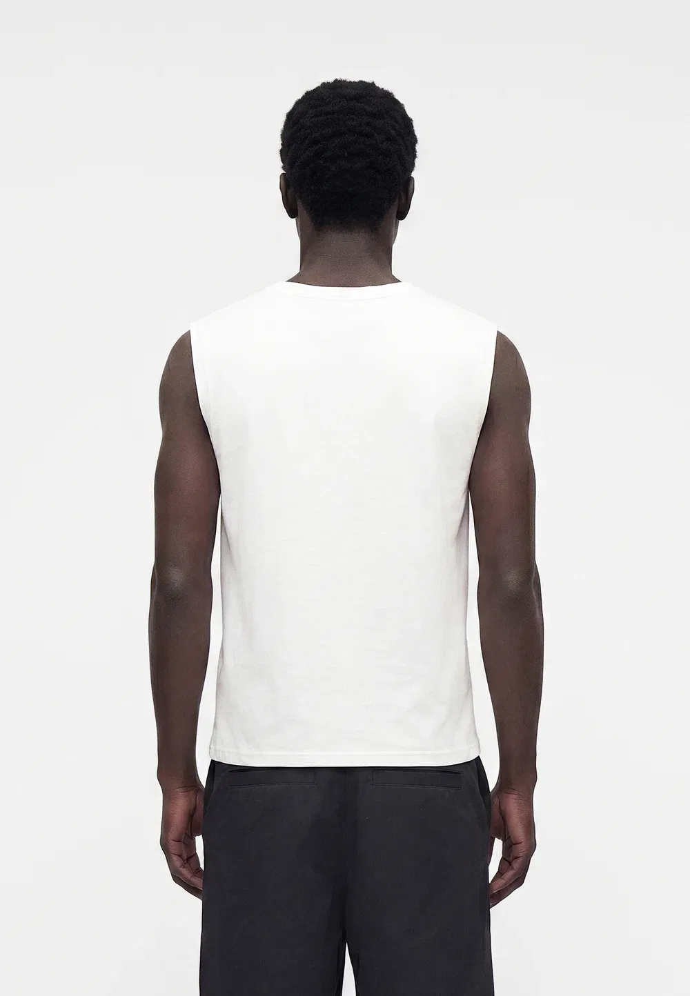 Майка-Борцовка на каждый день Gap, New Off White — фото 3