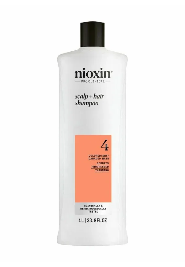 Шампунь для окрашенных и поврежденных волос Nioxin System 4, 1000ml 1 мл