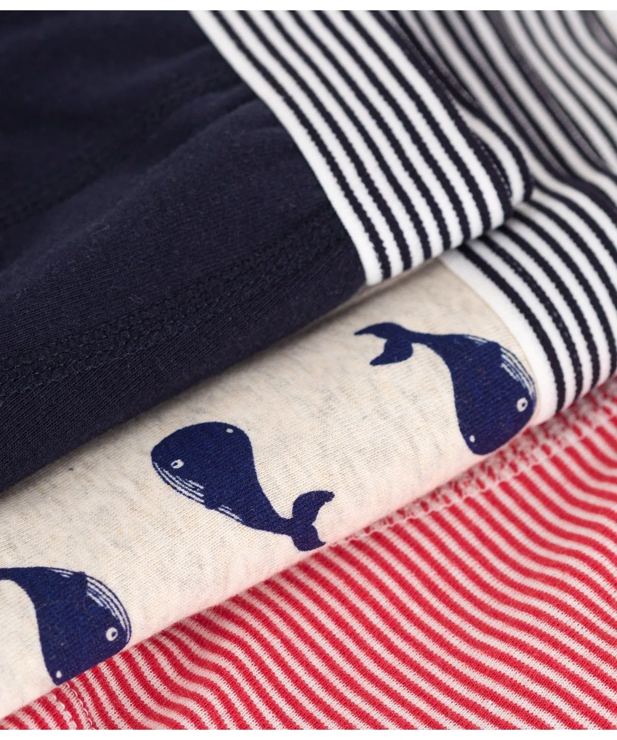 Детские трусы-боксеры 3 шт, с принтом, Petit Bateau, Multi — фото 3