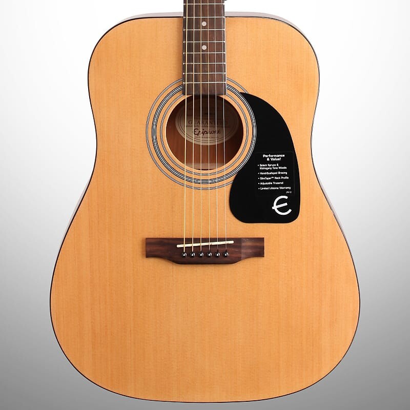 

Акустическая гитара Epiphone DR-100, натуральный DR100 NA