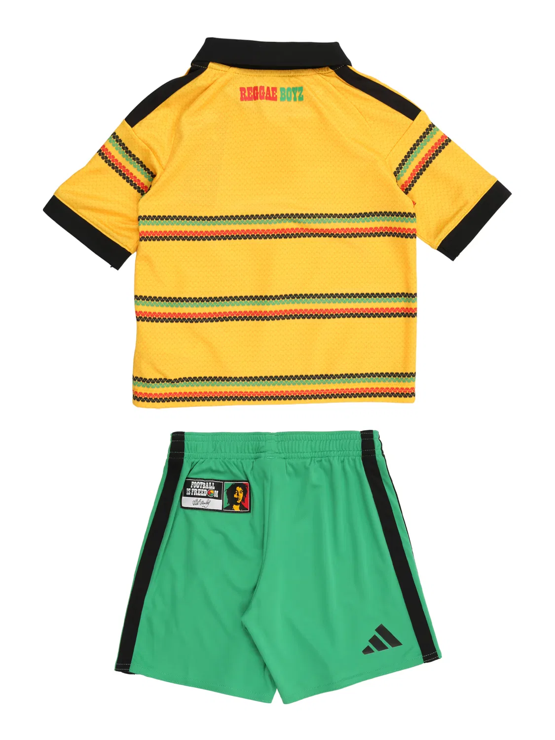 Спортивный костюм Adidas Performance JFF Mini в цвете Желтое золото, тростниковый — фото 2