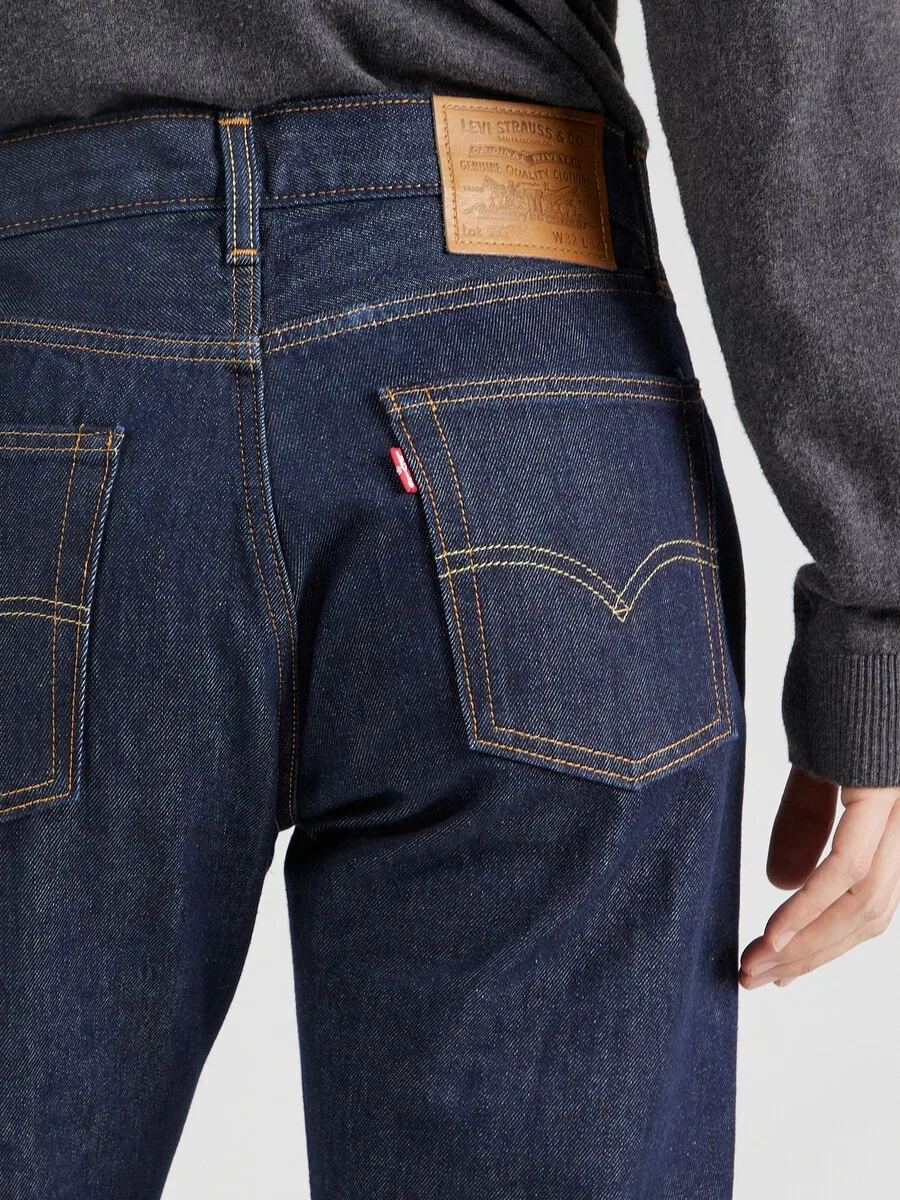 Джинсы LEVI'S Regular темно-синего цвета — фото 2