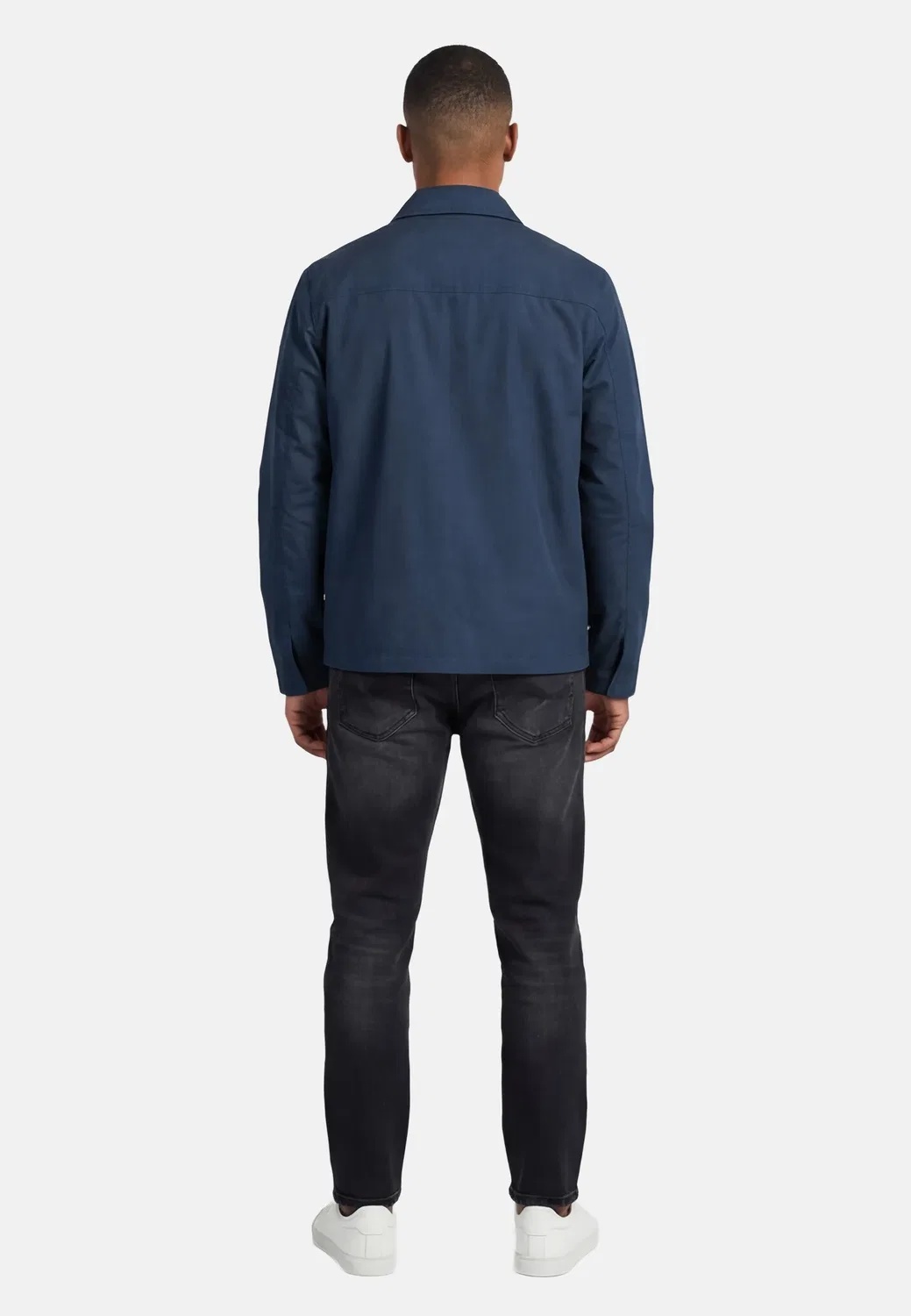 Мужская куртка демисезонная P044 U.S. Polo Assn., Navy — фото 4