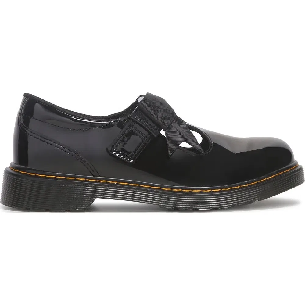 Детские ботинки Мэри Джейн Dr. Martens, Black Patent — фото 2