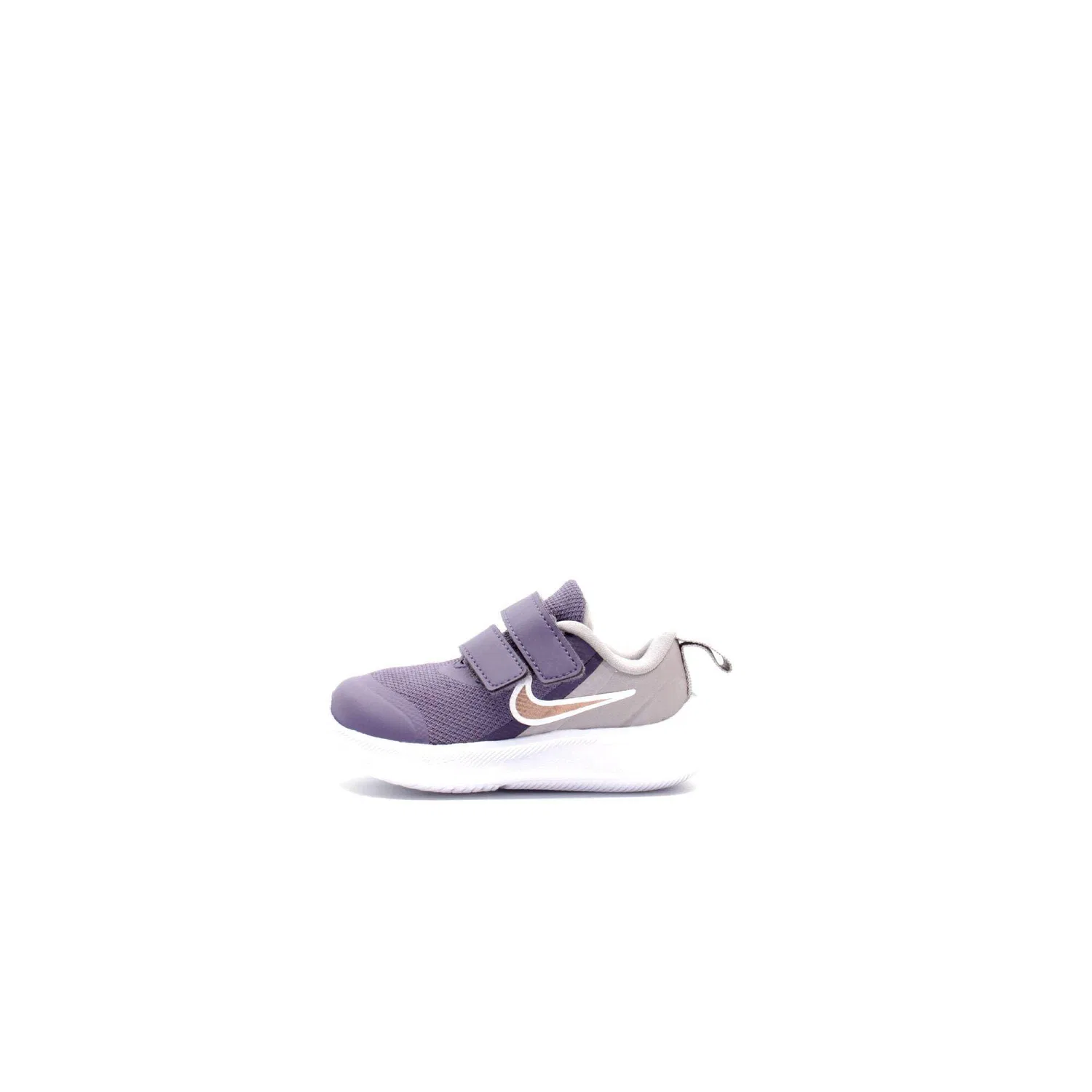 Детские кроссовки для мальчиков с закрытым носком Star Runner 3 NIKE, Canyon Purple Metallic Red Bronze
