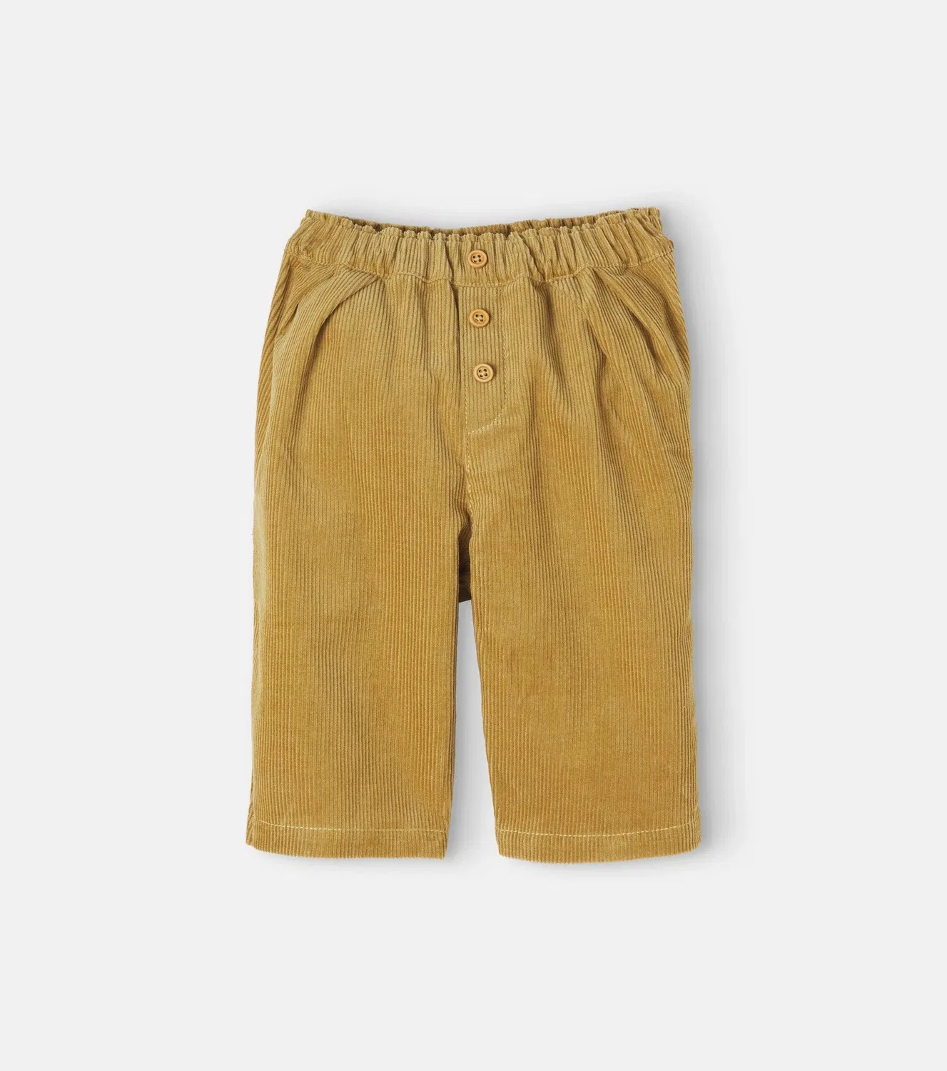 Детские вельветовые брюки Bonton, желтый