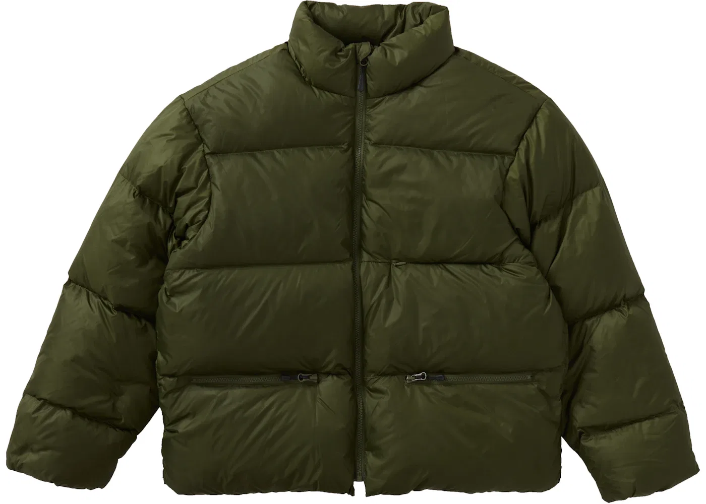 Мужская куртка-пуховик с длинным рукавом Supreme Yohji Yamamoto Down Jacket, Olive — фото 3