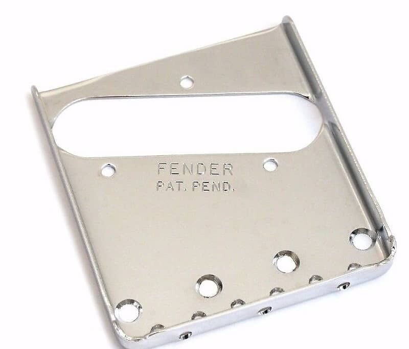 

005-4162-049 '52 Tele Telecaster 3-Saddle Guitar Bridge Plate Pat. Ожидать. Fender 005-4162-049 '52 Tele Telecaster 3-Saddle Guitar Bridge Plate Pat. Pend.