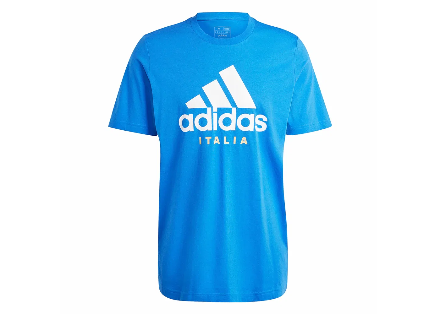 Мужская футболка с принтом Italy DNA Graphic Tee Adidas, синий