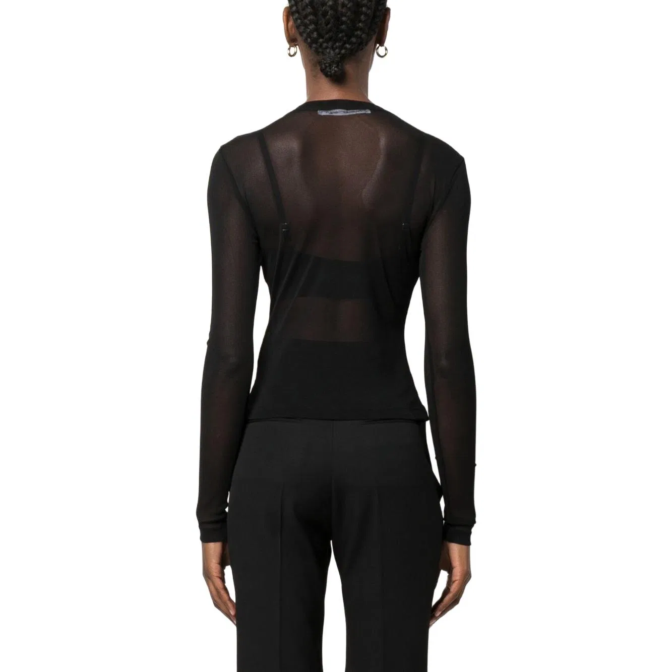 Женская футболка с обычным рукавом Alexander Wang, Black — фото 4