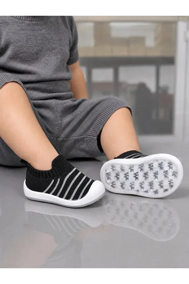 Детские кроссовки для мальчиков с принтом Classic slip-on Db Kids, Black