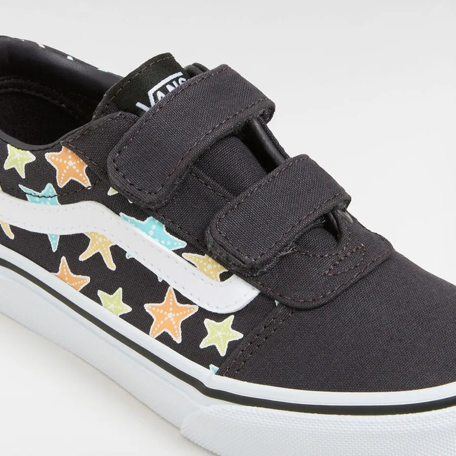 Кроссовки детские с плоской подошвой Ward V Vans, Черный — фото 4