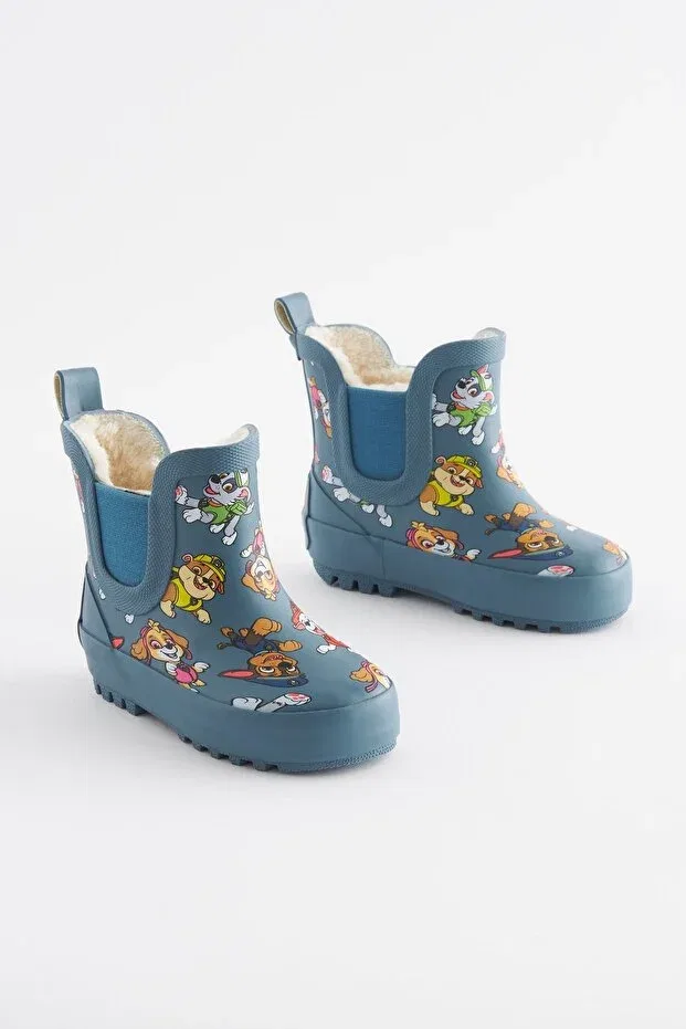 Детские ботинки на плоском ходу с принтом Paw Patrol Generic Brands, Синий