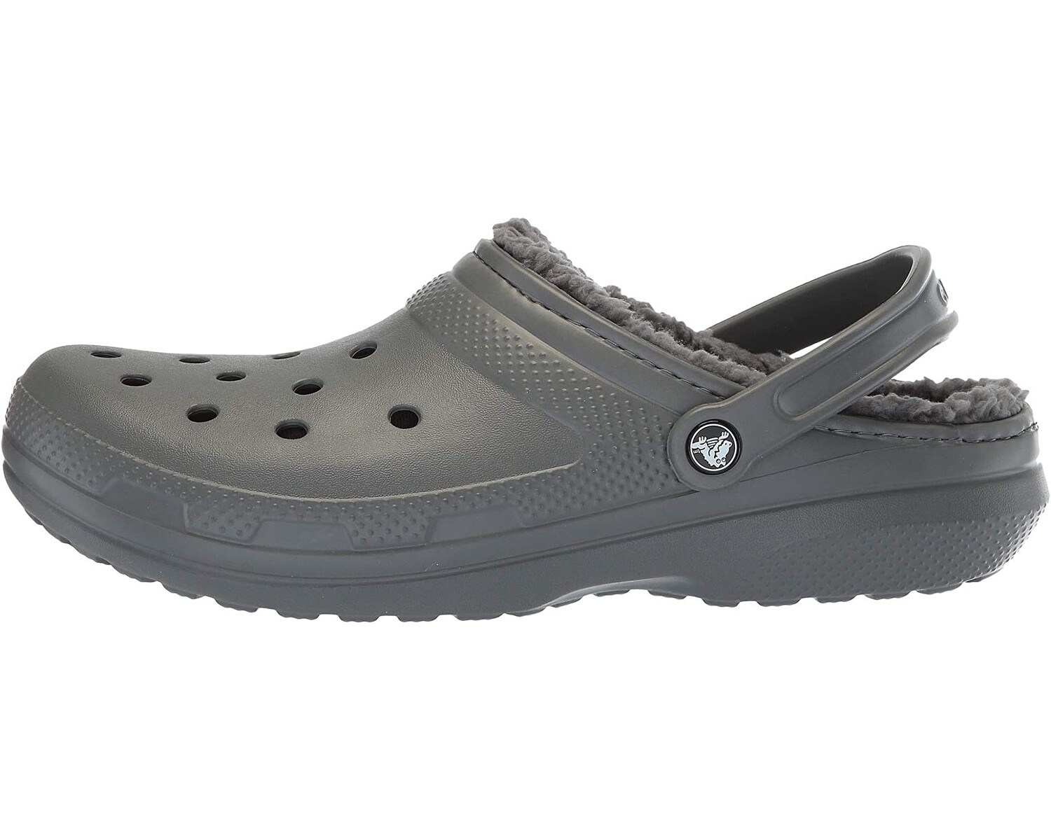 

Сабо Classic Lined Clog Crocs, серый