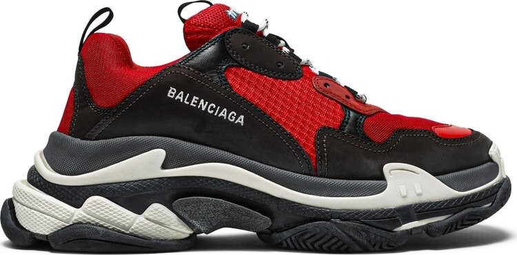 

Кроссовки Balenciaga Triple S Sneaker Bred, красный